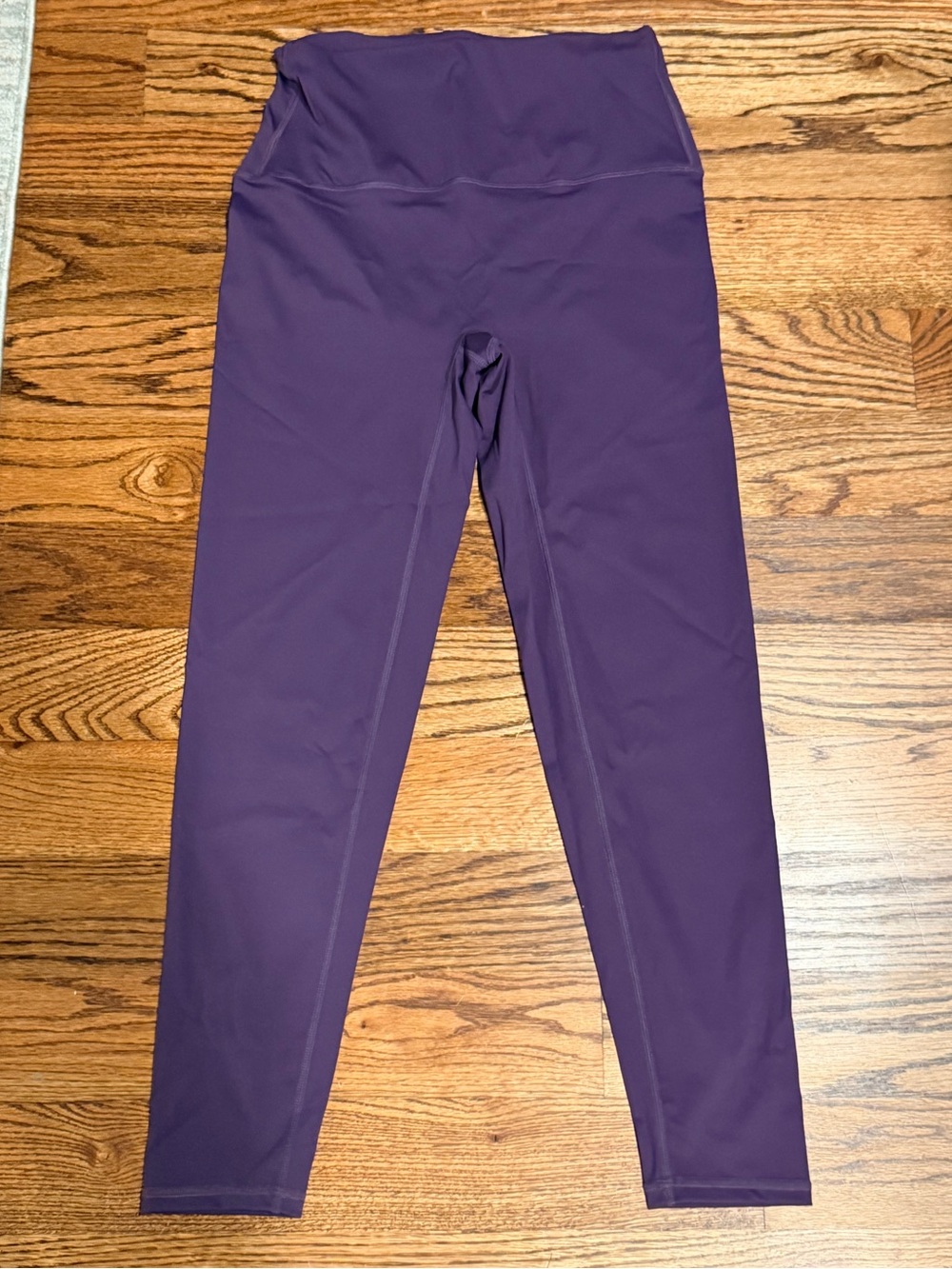 High-Waist Purple Leggings - Women's Active Leggings
